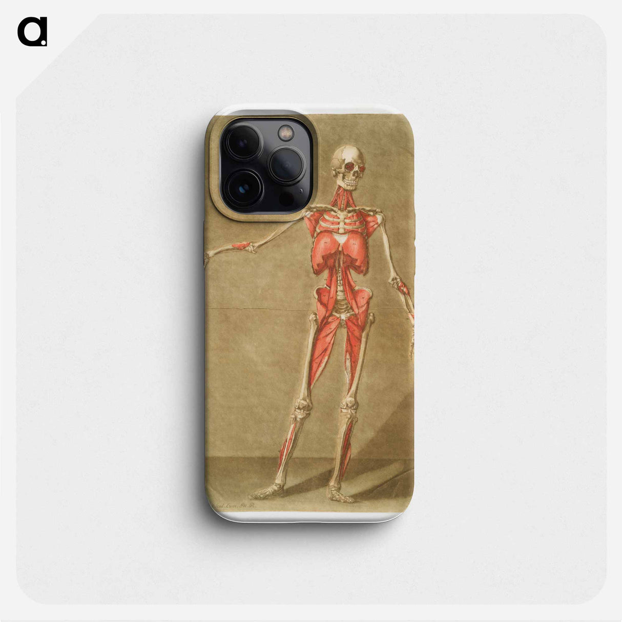 This fascinating collection of anatomical illustrations - アルノルド エロイ ゴーティエ ダゴティ Phone Case.
