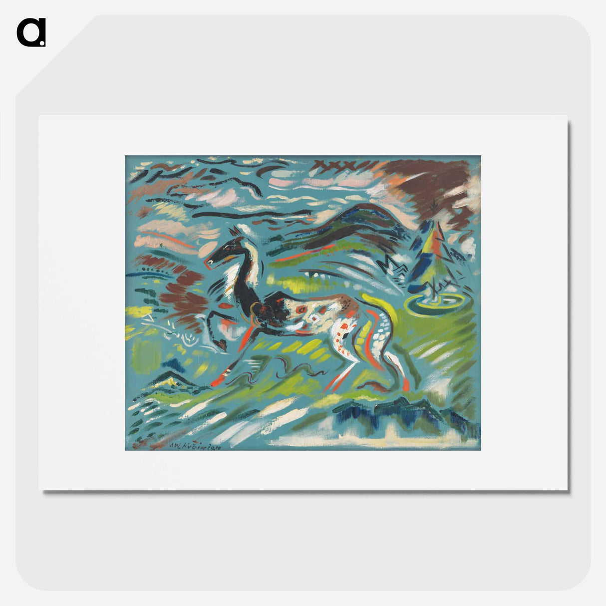 Horse - アーノルド ピーター ワイズ クビンチャン Poster.