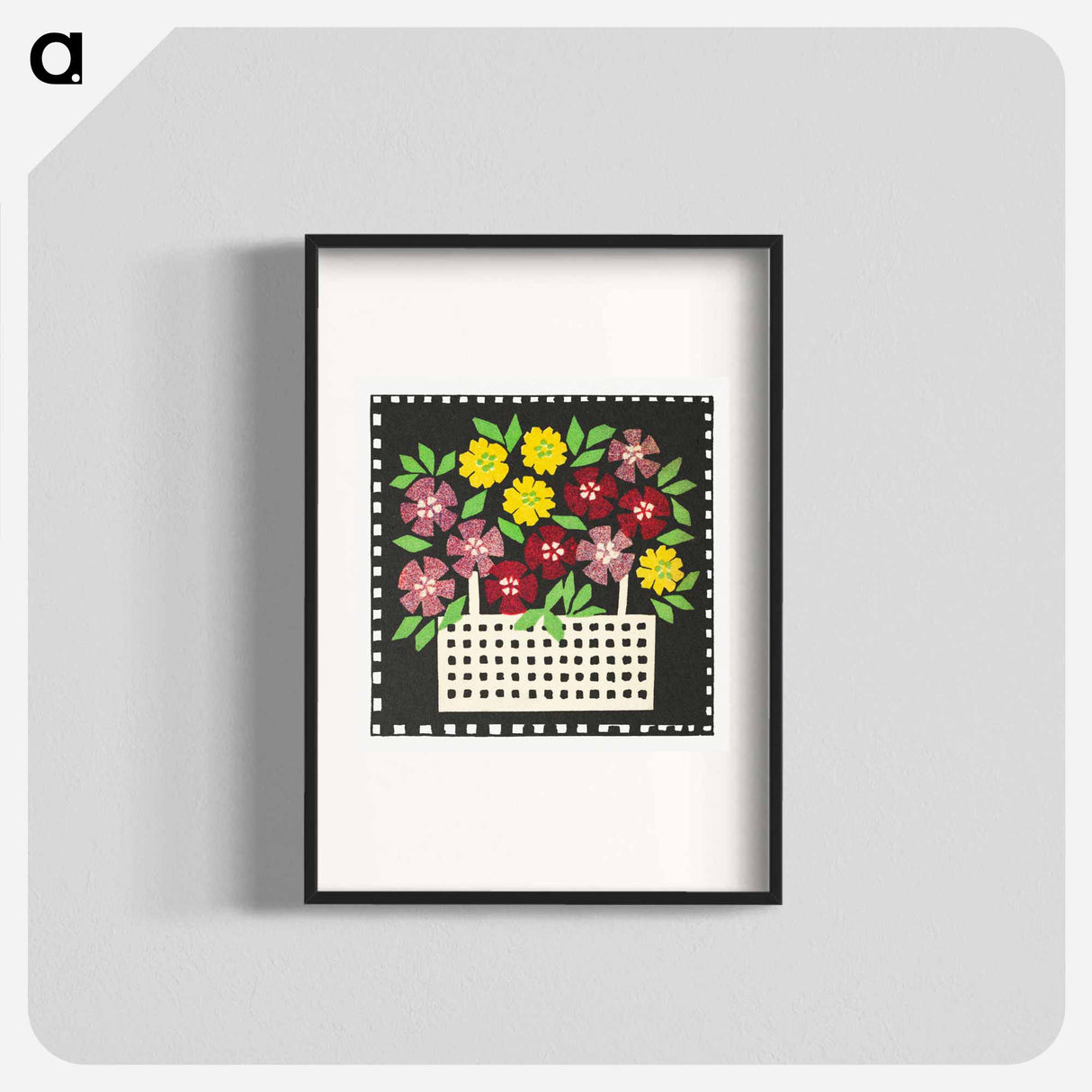 アートポスター-Basket of Flowers
- 花のバスケット Poster.