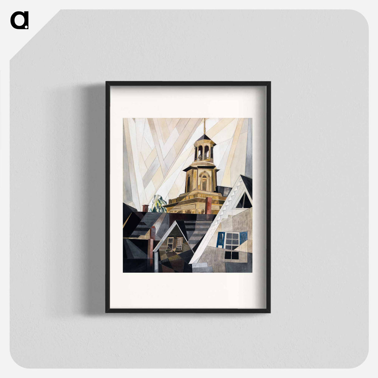 After Sir Christopher Wren - Charles Demuth Poster.