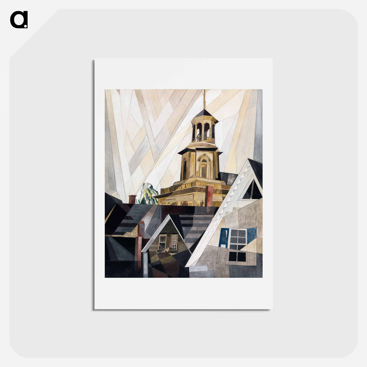 アートポストカード-After Sir Christopher Wren - チャールズ デムス Postcard.