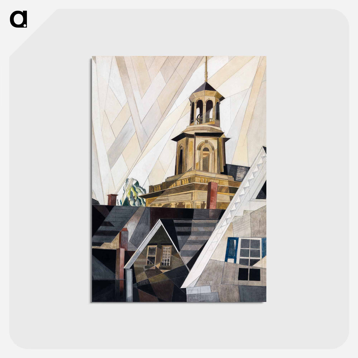 アートポストカード-After Sir Christopher Wren - チャールズ デムス Postcard.