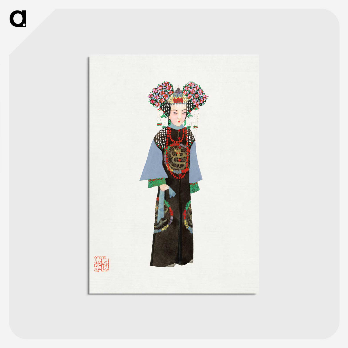 1-1_Chinese-Costumes_postcard