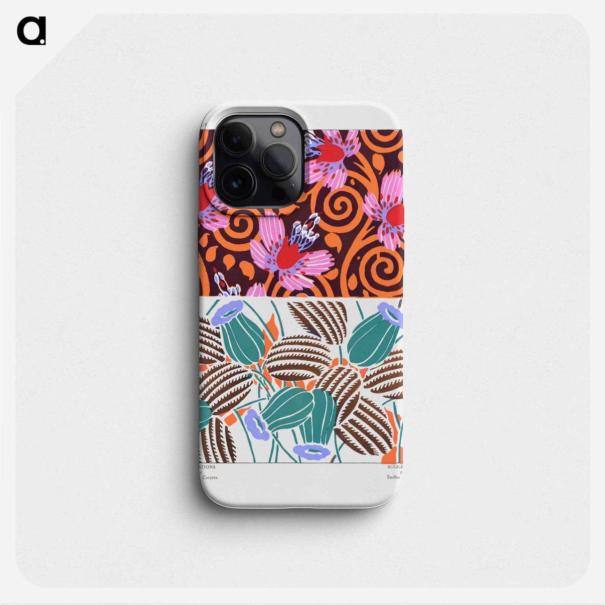 Suggestions pour étoffes et tapis: 60 motifs en couleur - E.A.セギー Phone Case.