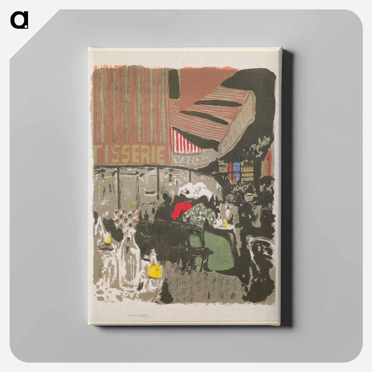 The Pastry Shop - エドゥアール ヴュイヤール Canvas.