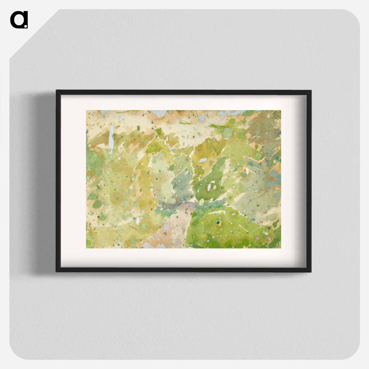 Road through the forest - エドヴァルド ウェイ Poster.