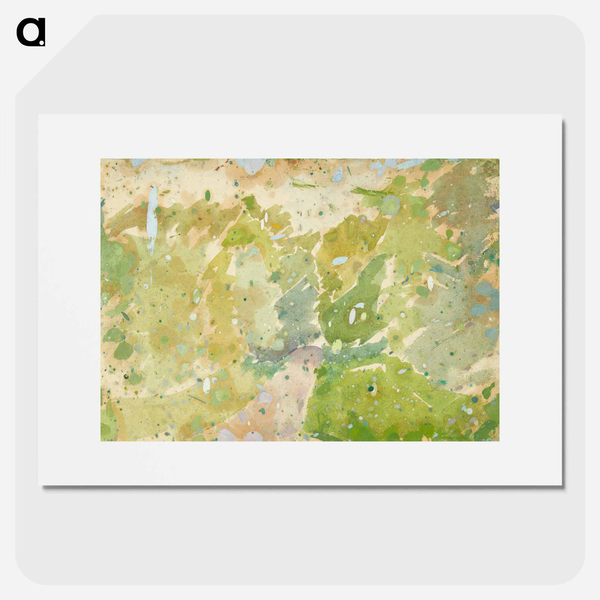 Road through the forest - エドヴァルド ウェイ Poster.