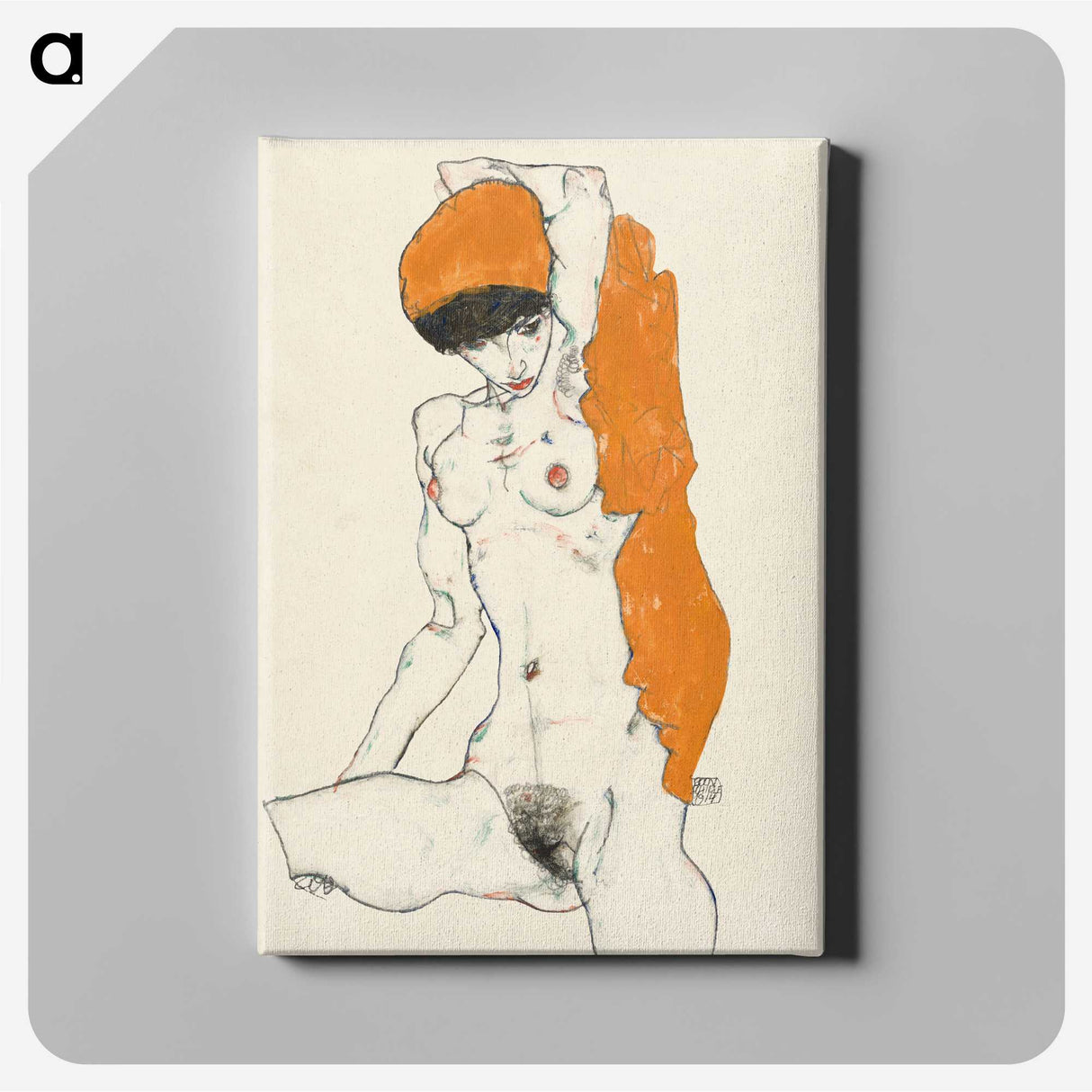 1-1_Egon-Schiele_canvas