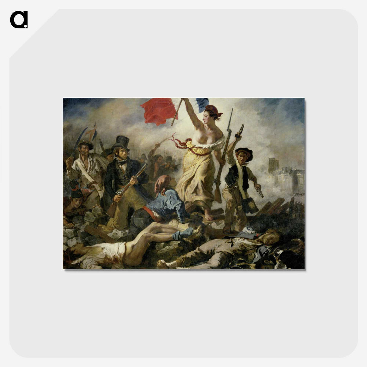 1-1_Eugene-Delacroix_postcard