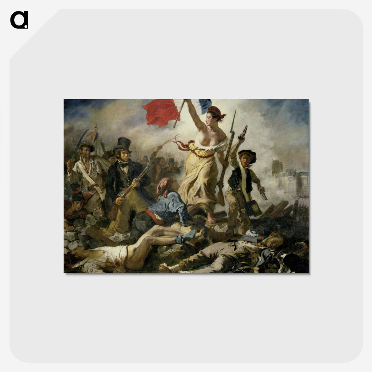 1-1_Eugene-Delacroix_postcard