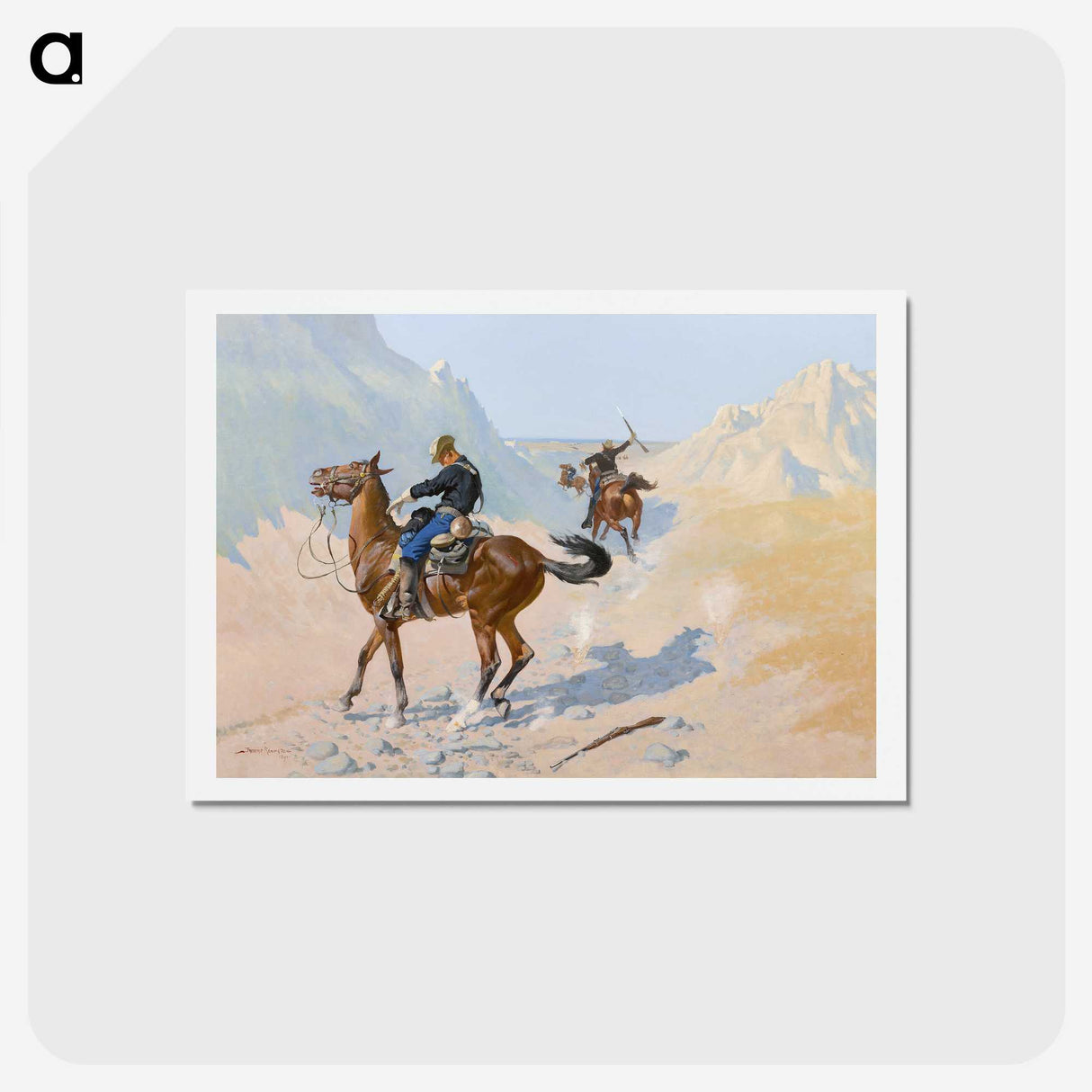 1-1_Frederic-Remington_hagaki