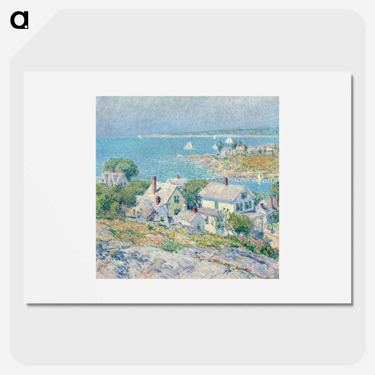 New England Headlands - Frederick Childe Hassam Poster.