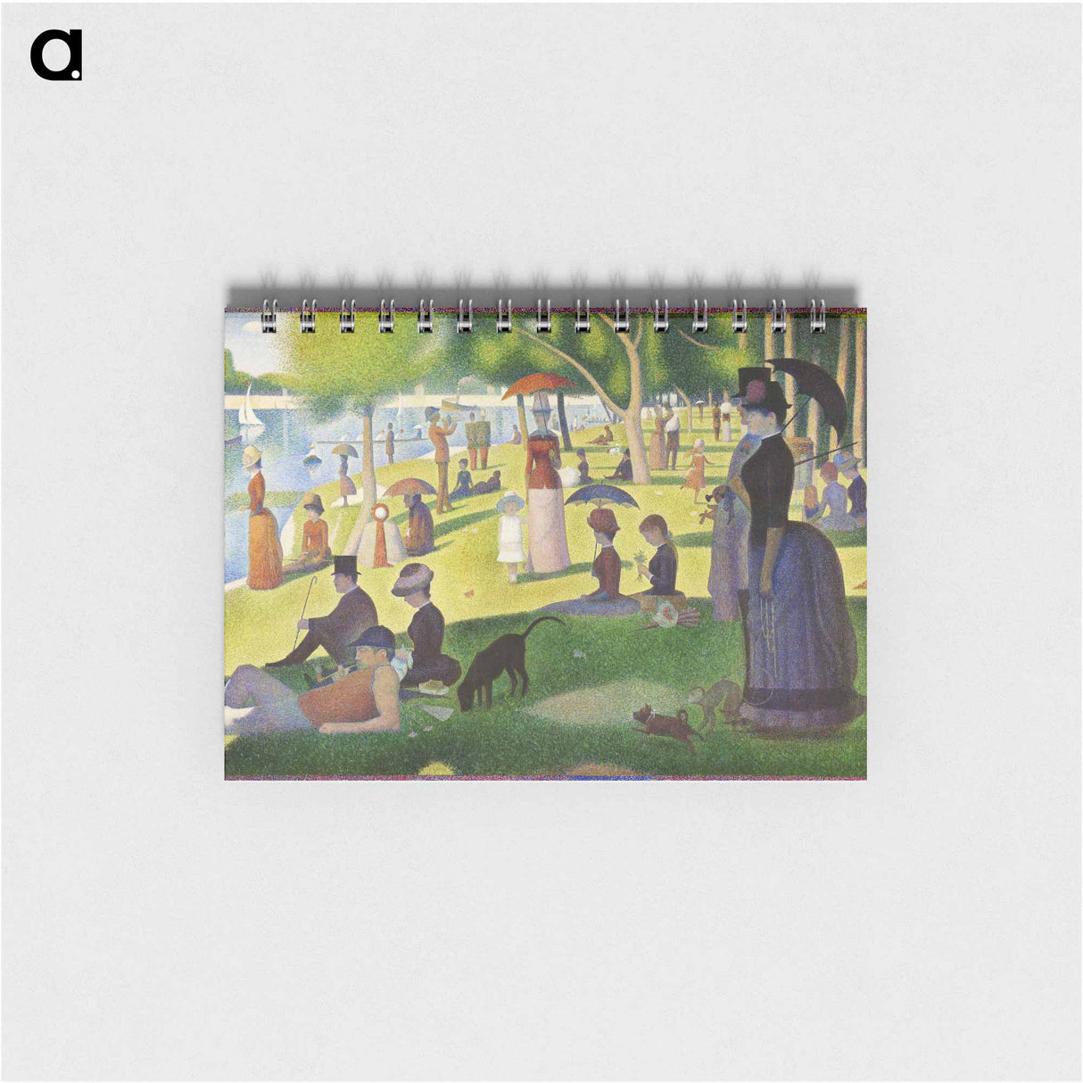 アートメモ帳-A Sunday on La Grande Jatte - ジョルジュ スーラ Memo.