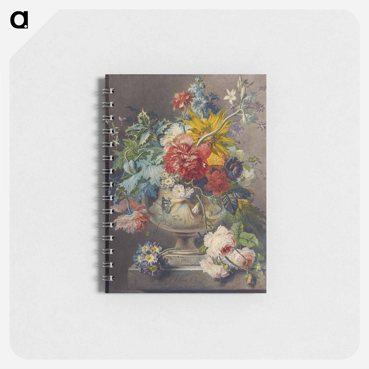 アートメモ帳-Bouquet of Flowers in a Vase
- ジョージアス ヤコブス ヨハネス ファン オス Memo.