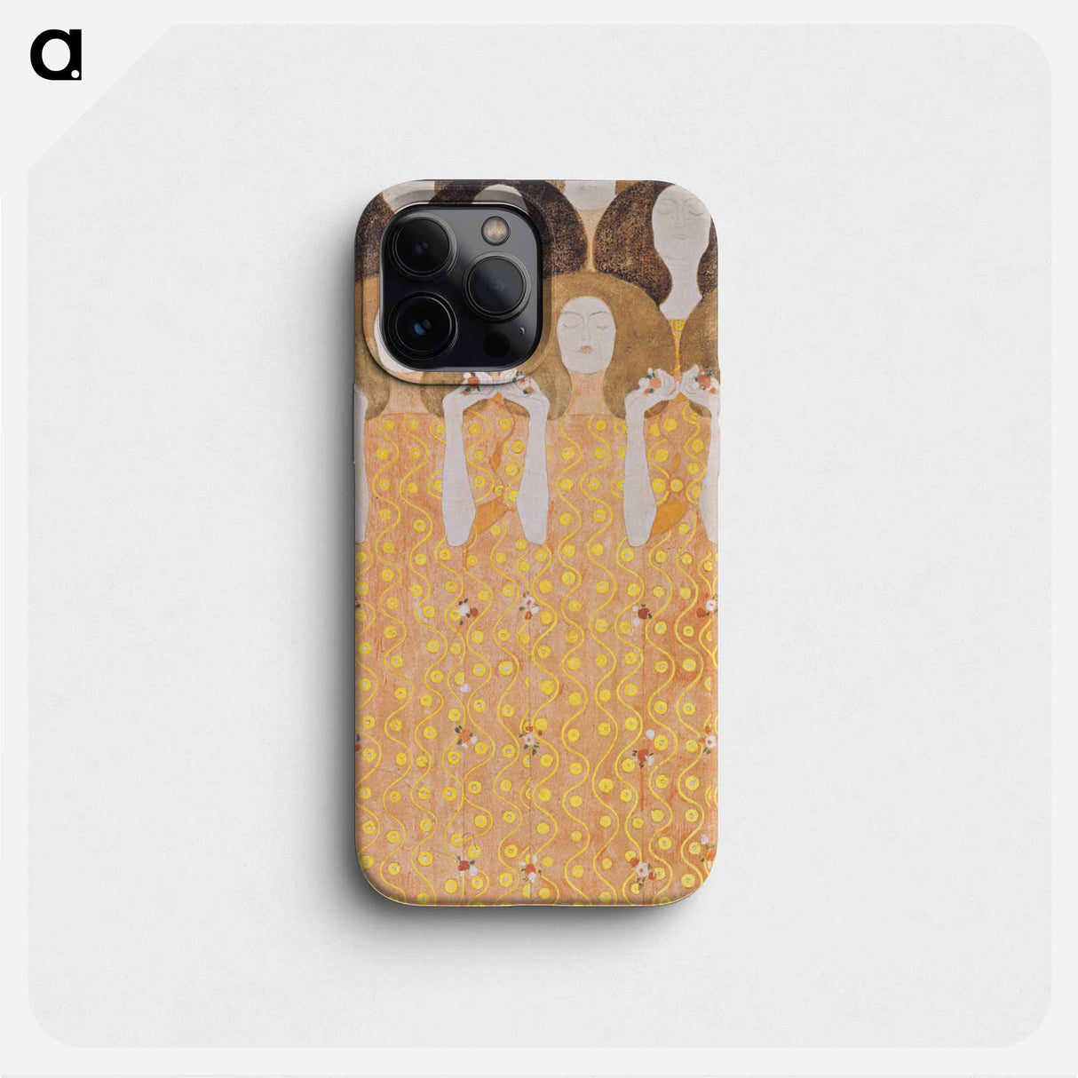 Beethoven Frieze - Gustav Klimt Phone Case.