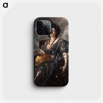 Portrait of Lady Michelham
 - ジャック エミール ブランシュ Phone Case.