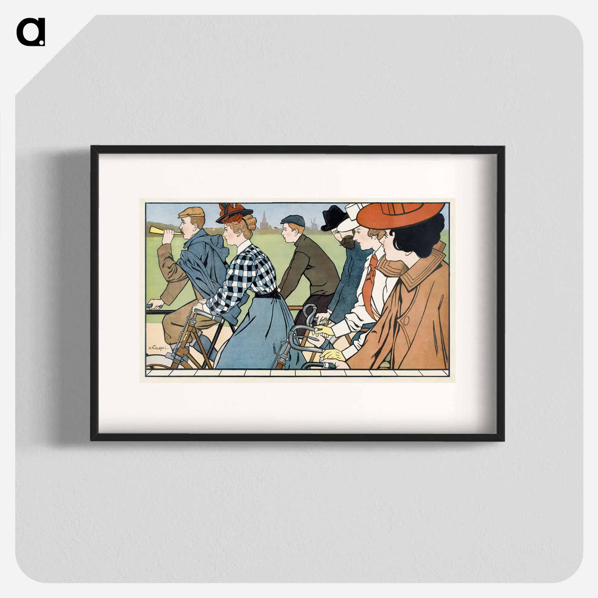 Hamers rijwielen - Johan Georg van Kasper Poster.