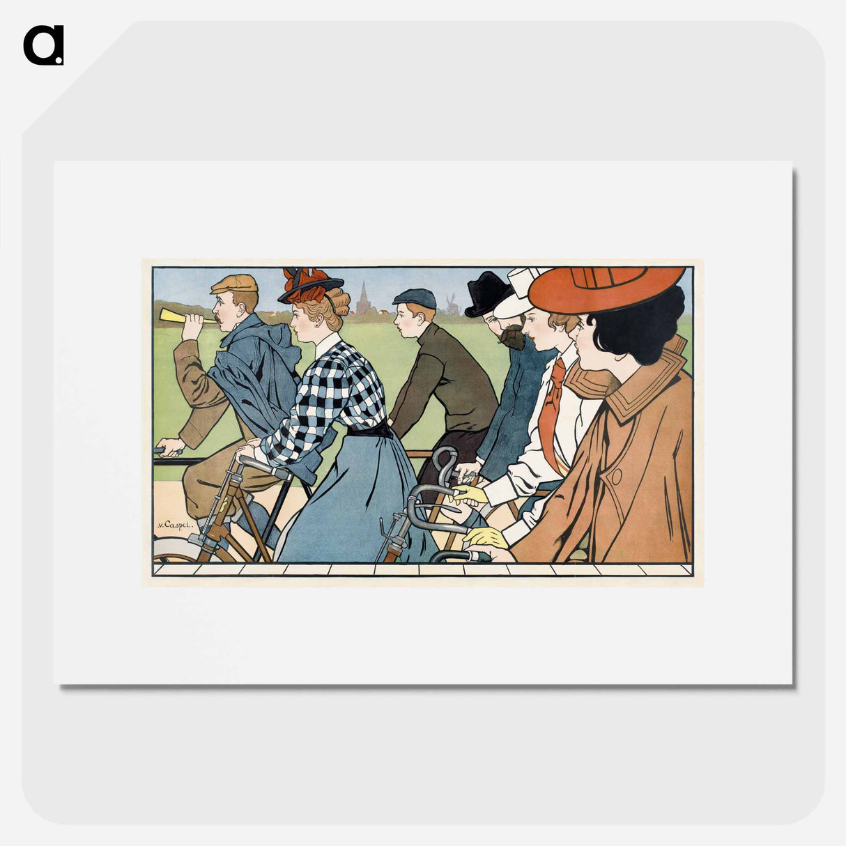 Hamers rijwielen - Johan Georg van Kasper Poster.