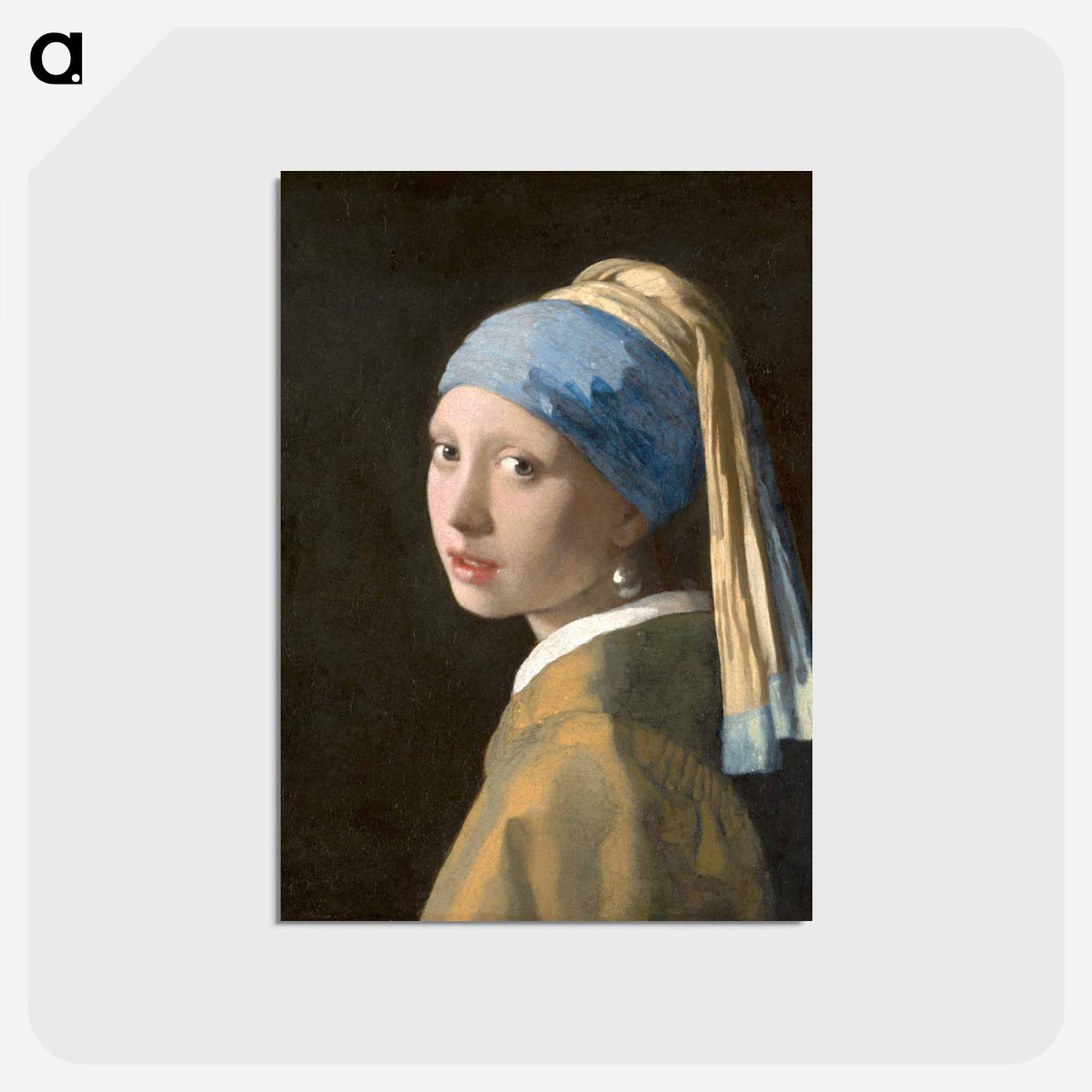 アートポストカード-Girl with a Pearl Earring
- マウリッツハイス美術館 Postcard.