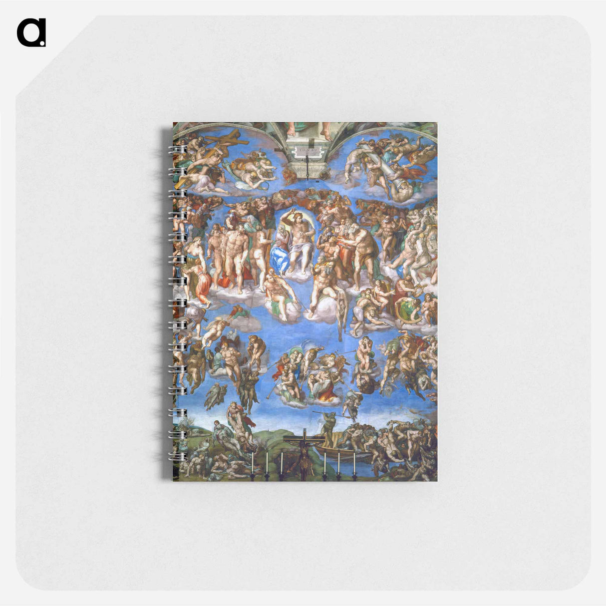 The Last Judgment - ミケランジェロ ブオナローティ Memo.