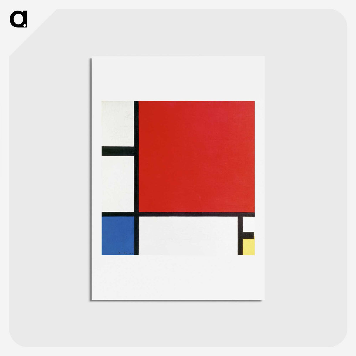 1-1_Piet-Mondrian_hagaki