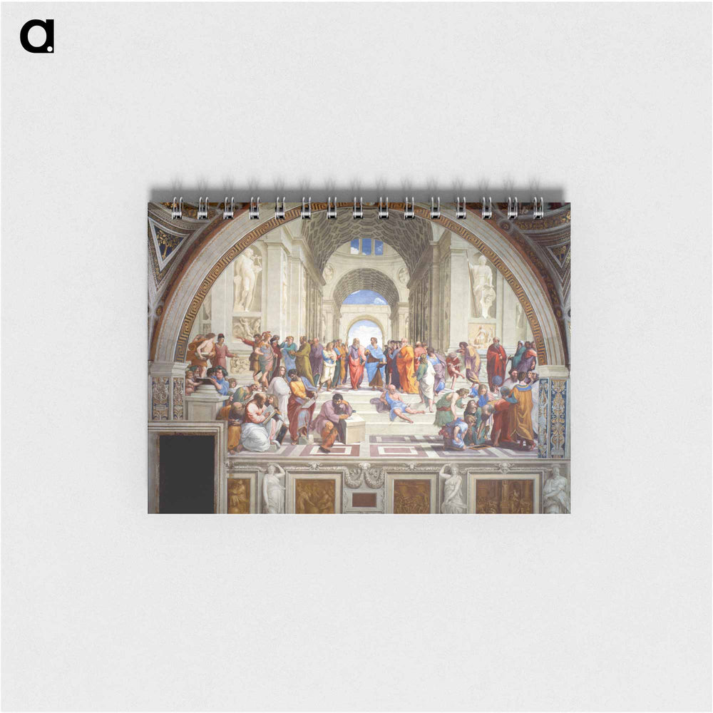 The School of Athens - ラファエロ サンティ Memo.