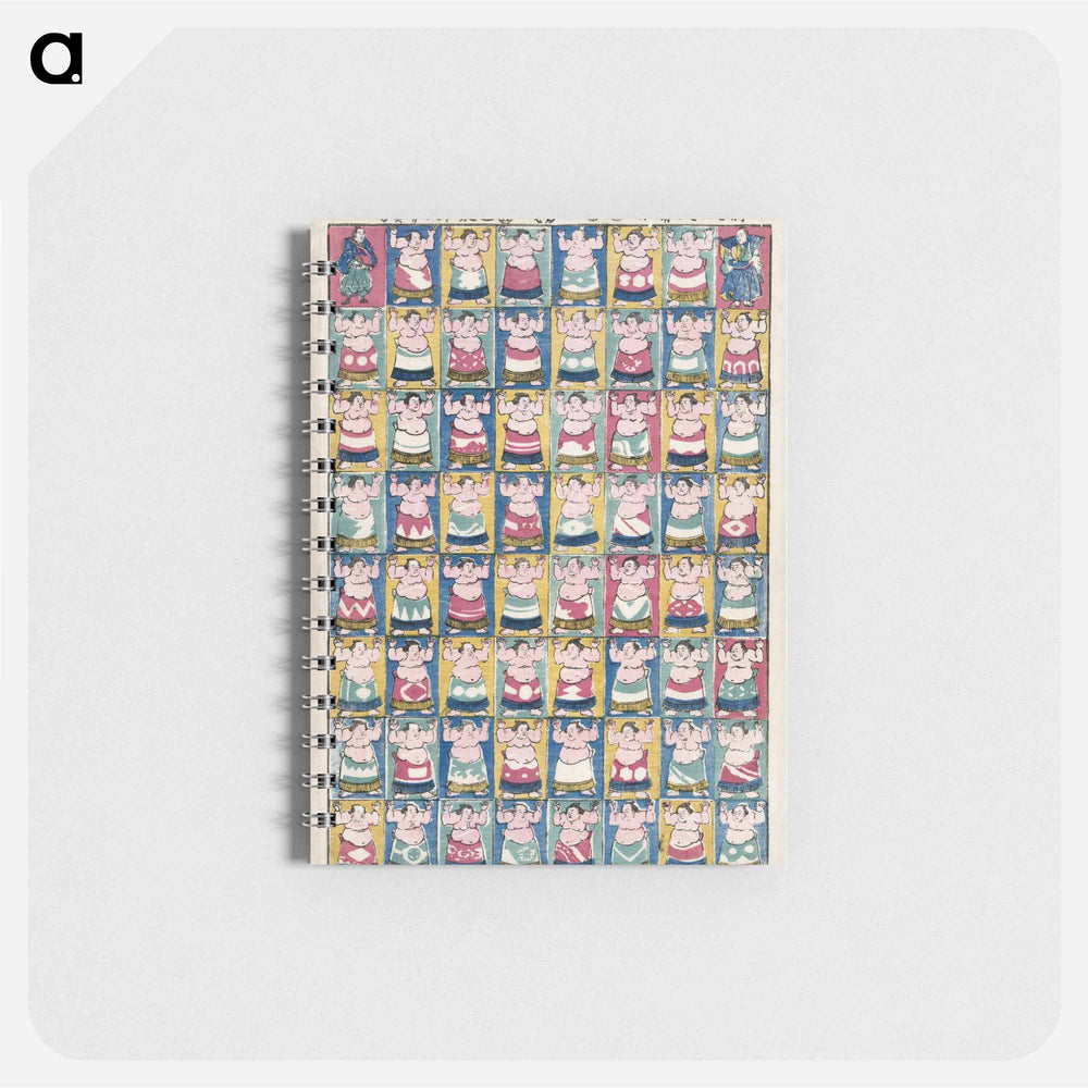 Sumo wrestlers - 歌川よしかず Memo.