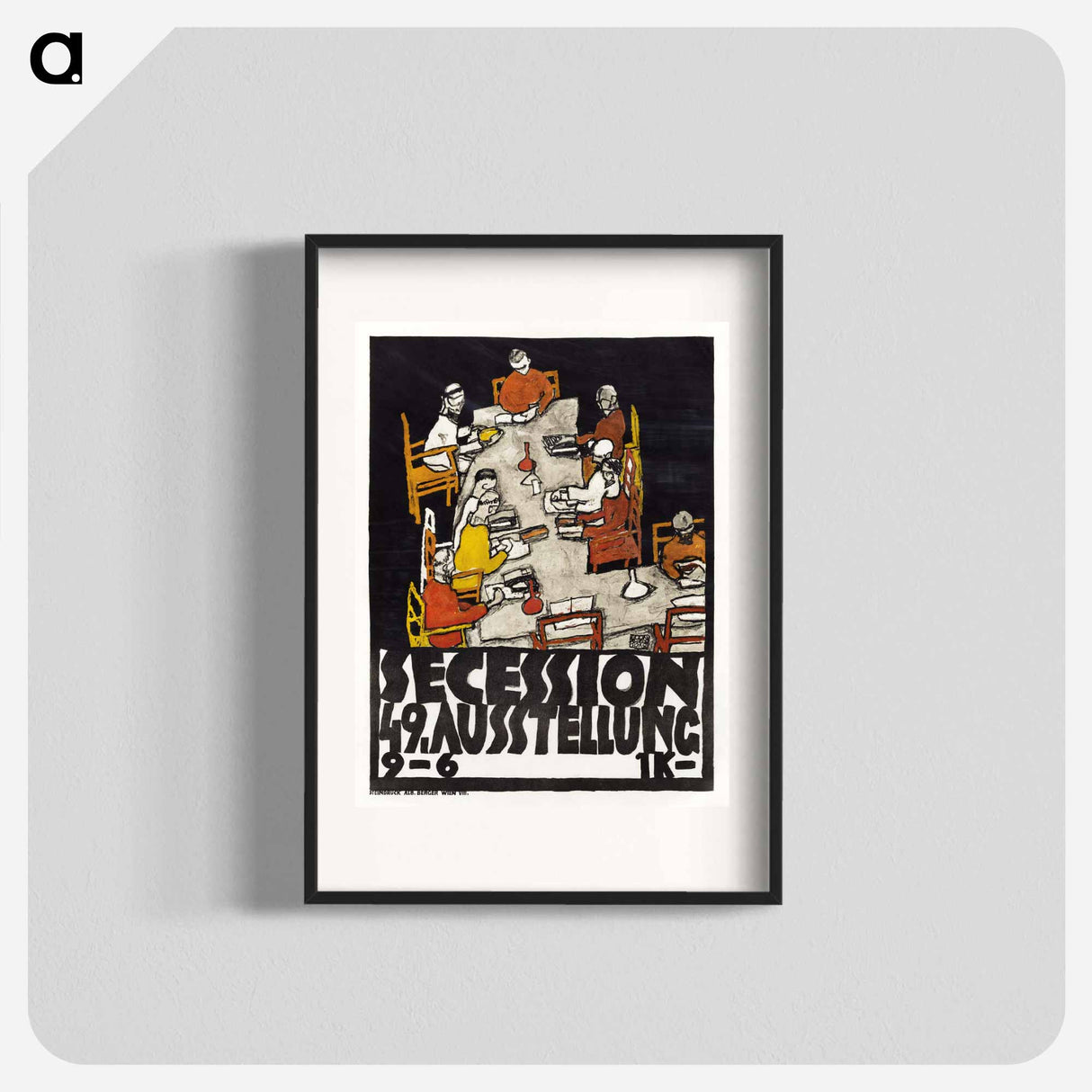 アートポスター-49th Secession Exhibition
- ウィーン博物館 Poster.