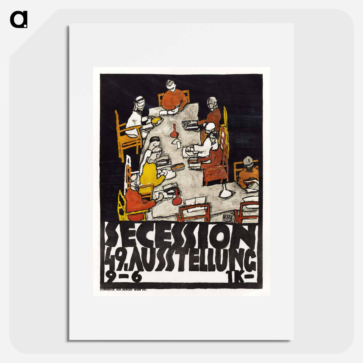 アートポスター-49th Secession Exhibition
- ウィーン博物館 Poster.