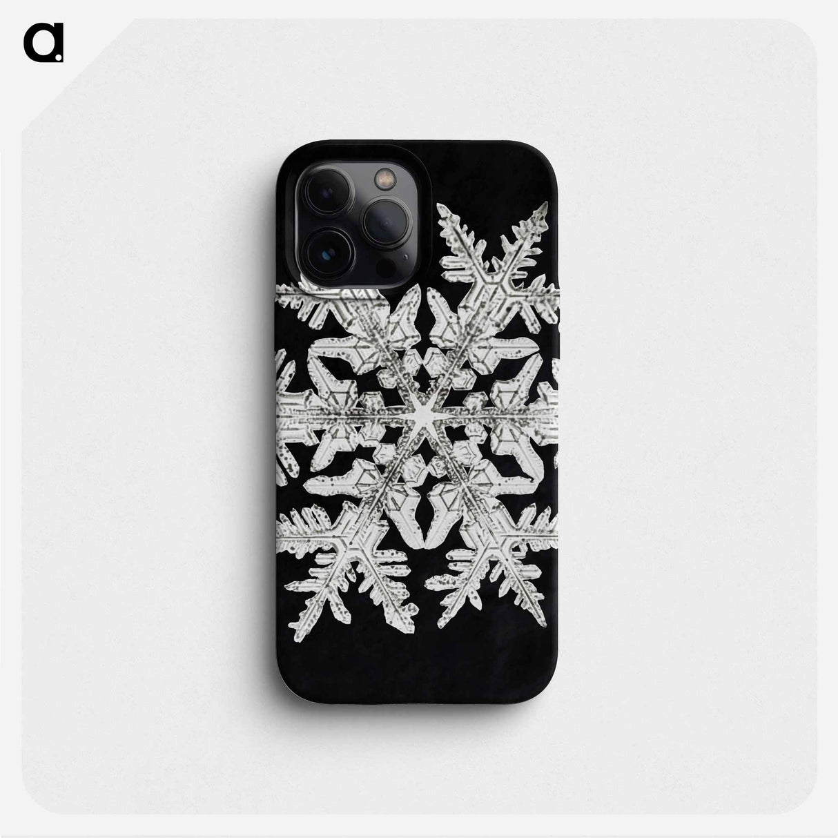 Wilson Bentley's Snowflake 920 - Wilson Bentley Phone Case.