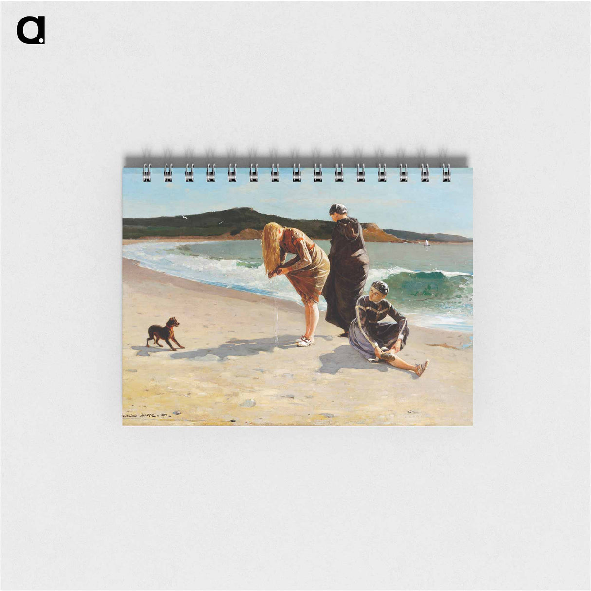 Eagle Head, Manchester, Massachusetts (High Tide) - ウィンスロー ホーマー Memo.