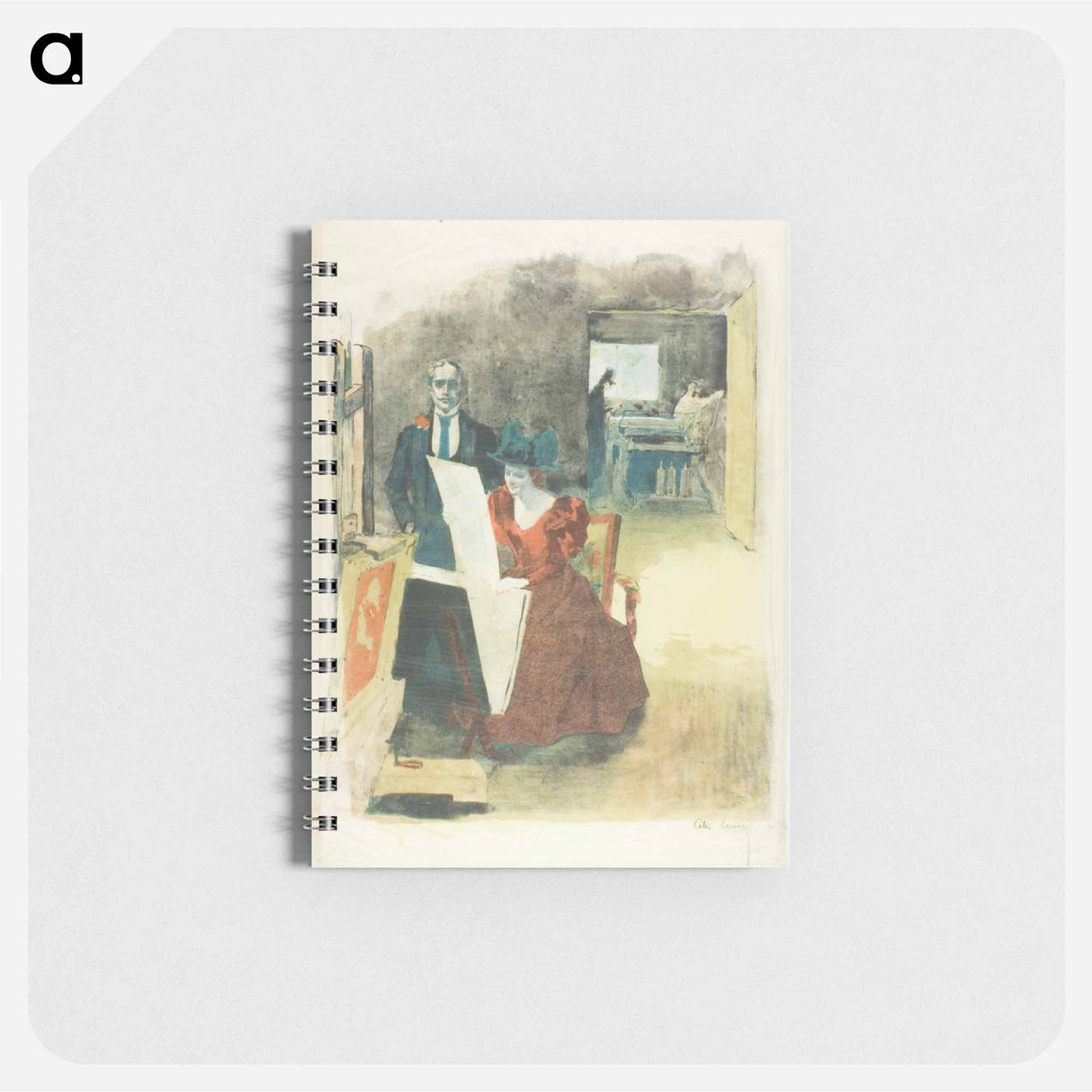 The Painters-Lithographers - アレクサンドル ルノア Memo.