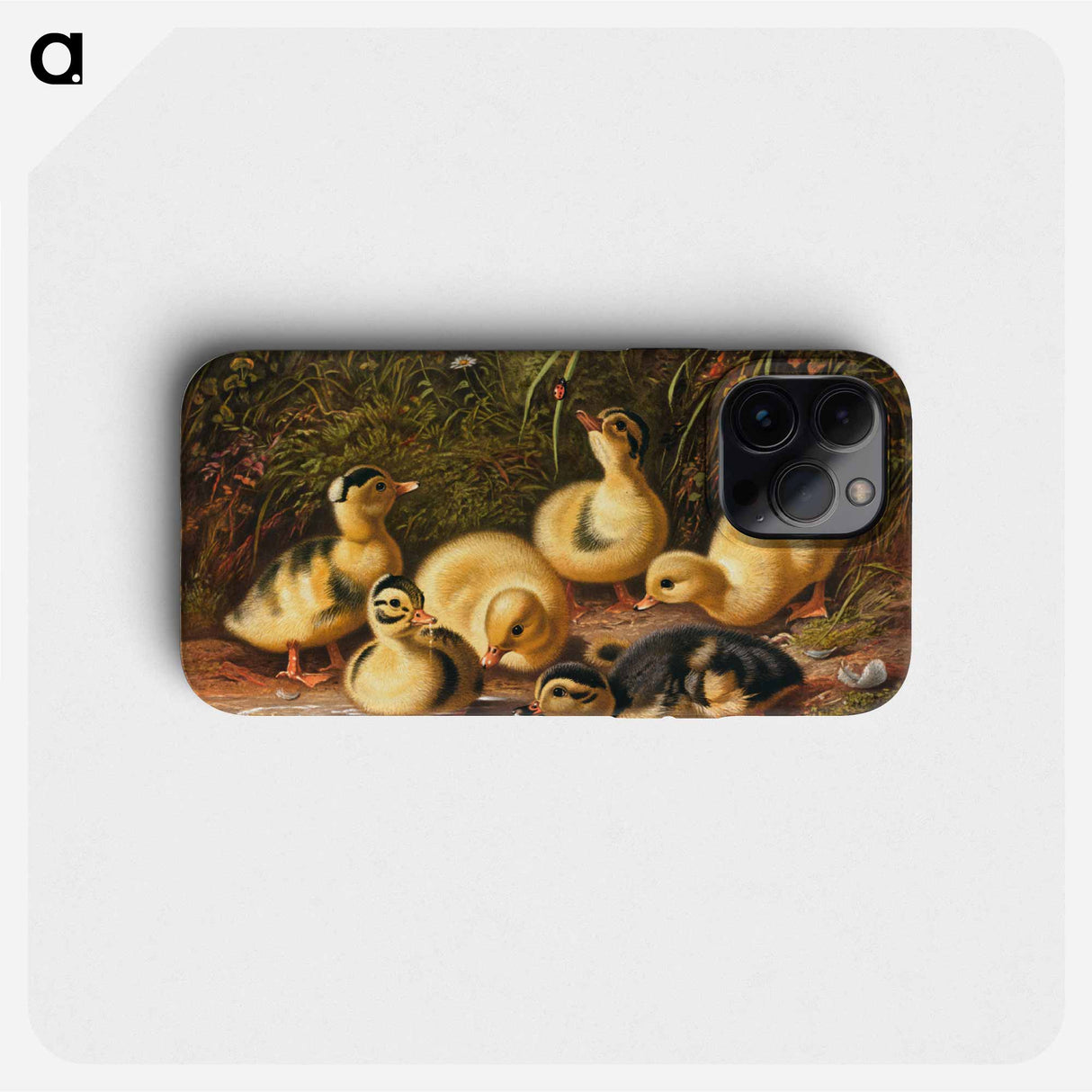 Group of ducklings - アーサー フィッツウィリアム テイト Phone Case.