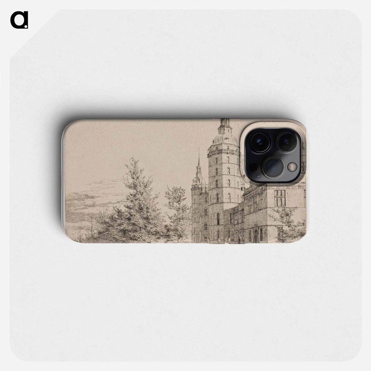 Frederiksborg Castle.Party at Møntbroen - クリステン ケプケ Phone Case.