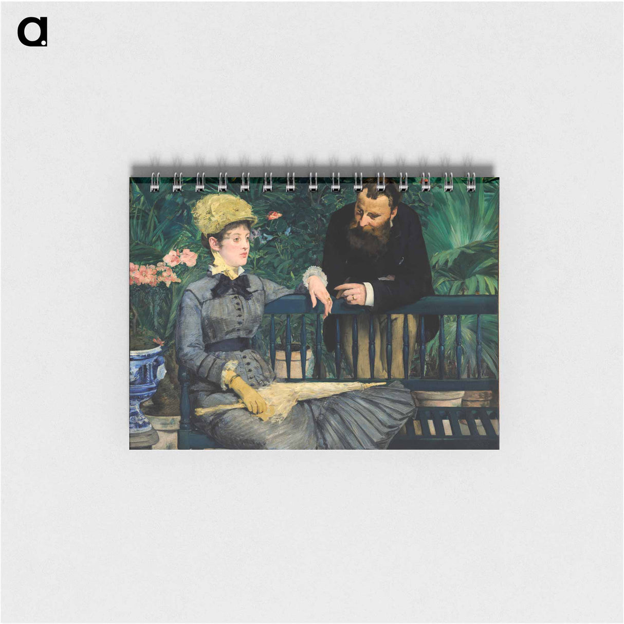 In the Conservatory - edited - エドゥアール マネ Memo.