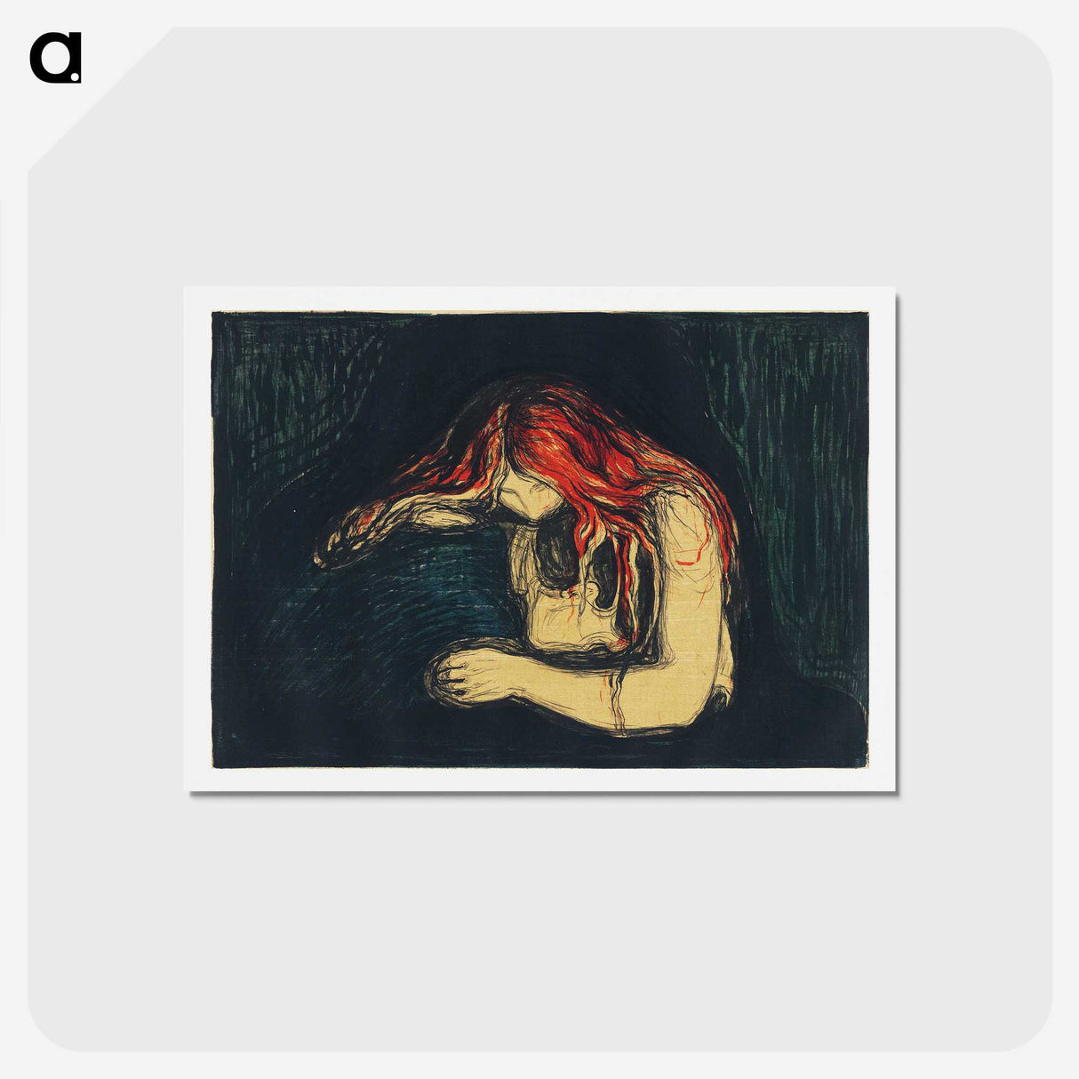 1-20_Edvard-Munch_hagaki