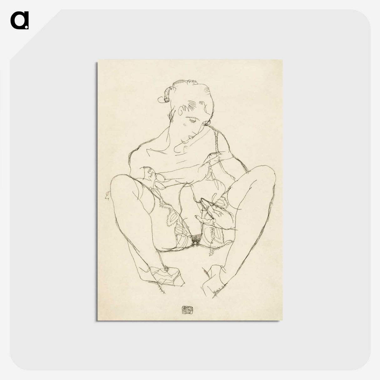 1-20_Egon-Schiele_postcard
