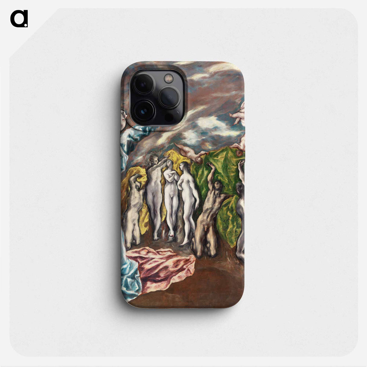 The Vision of Saint John - エル グレコ Phone Case.