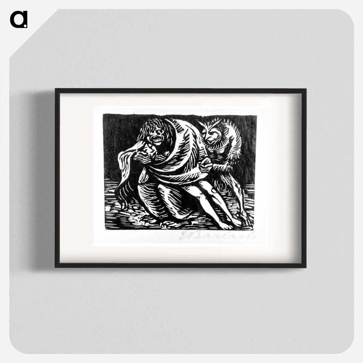 Blocksberg gang - エルンスト ハインリヒ バルラッハ Poster.