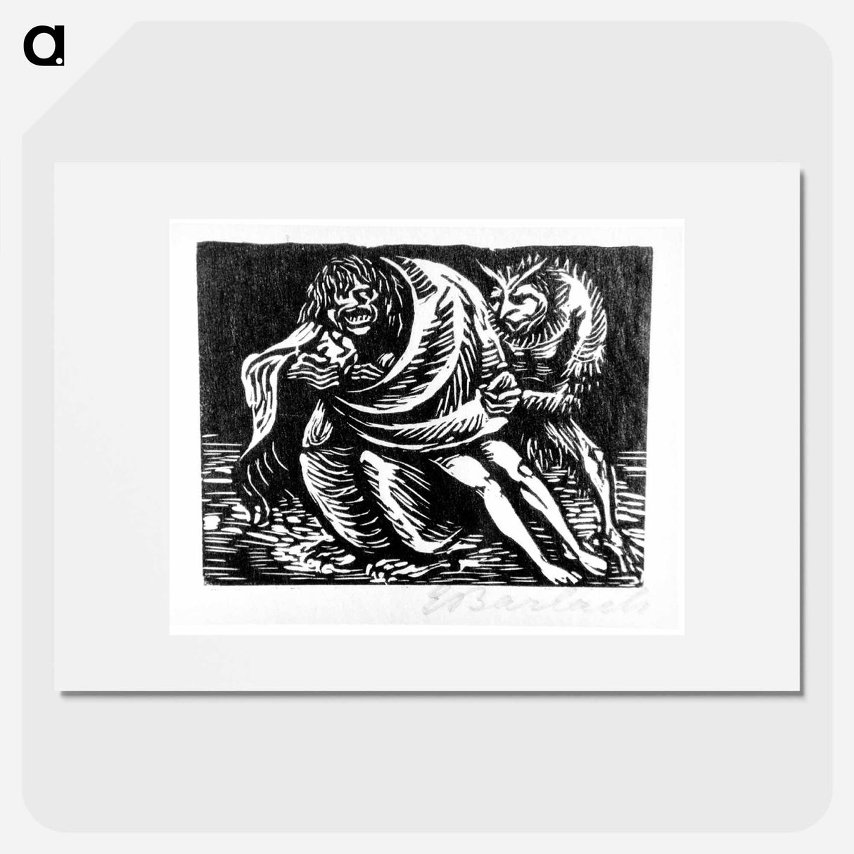 Blocksberg gang - エルンスト ハインリヒ バルラッハ Poster.