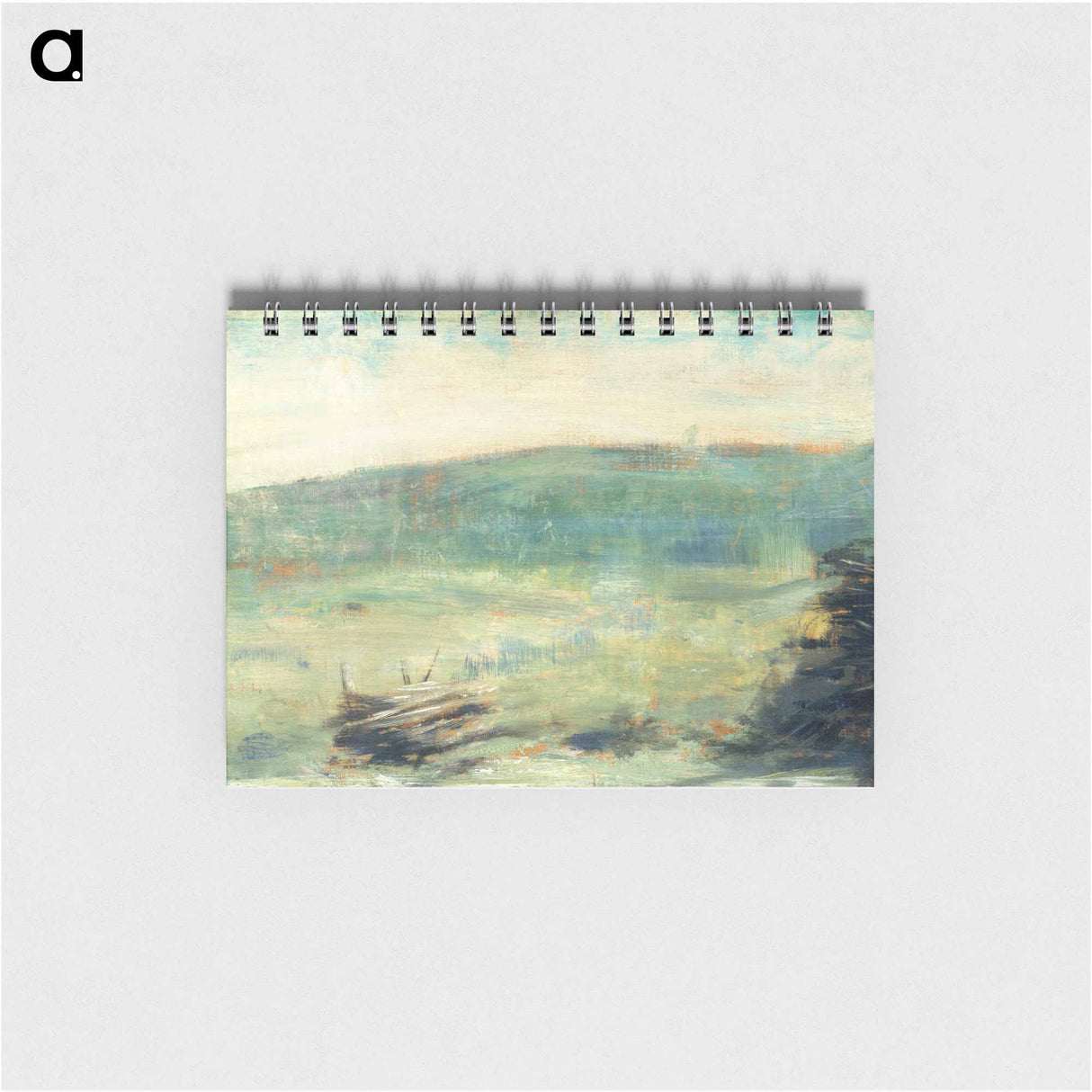 Landscape at Saint-Ouen - ジョルジュ スーラ Memo.