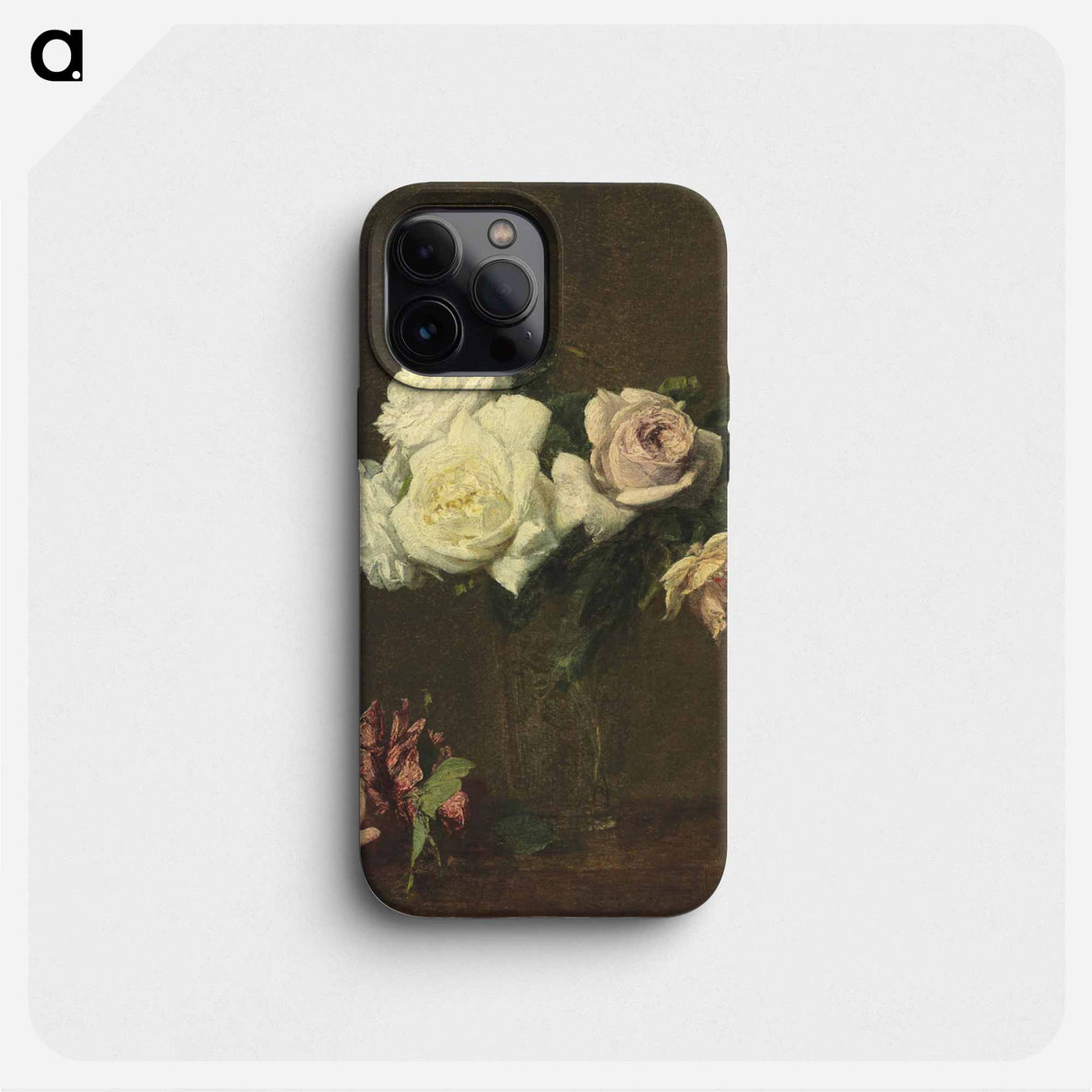 Roses - アンリ ファンタン ラトゥール Phone Case.