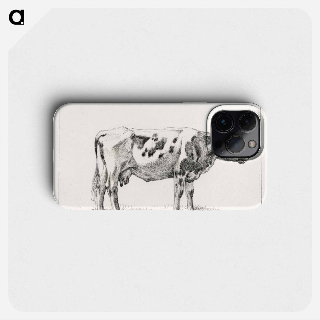 Standing cow - Jean Bernard Phone Case.