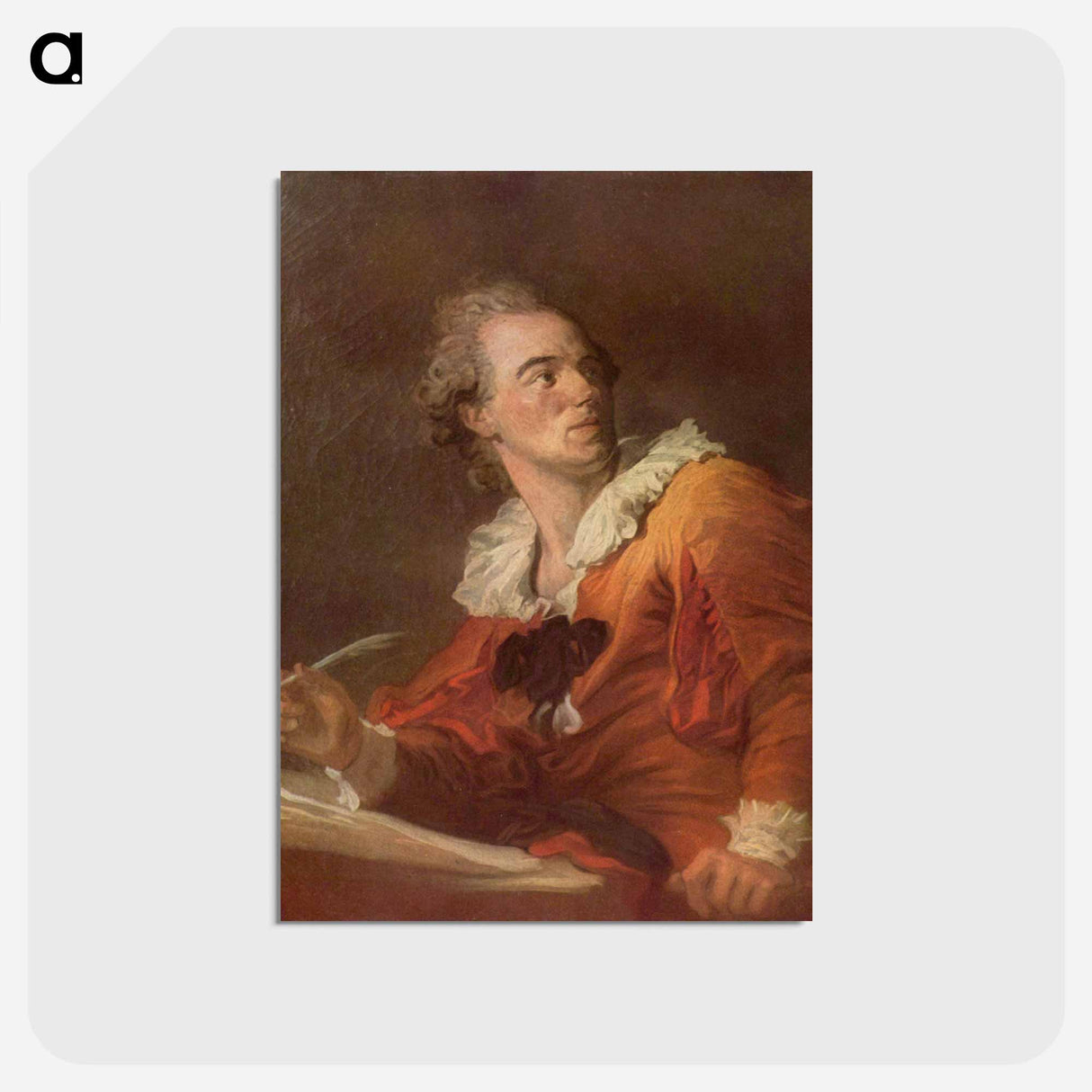 Inspiration - ジャン オノレ フラゴナール Postcard.