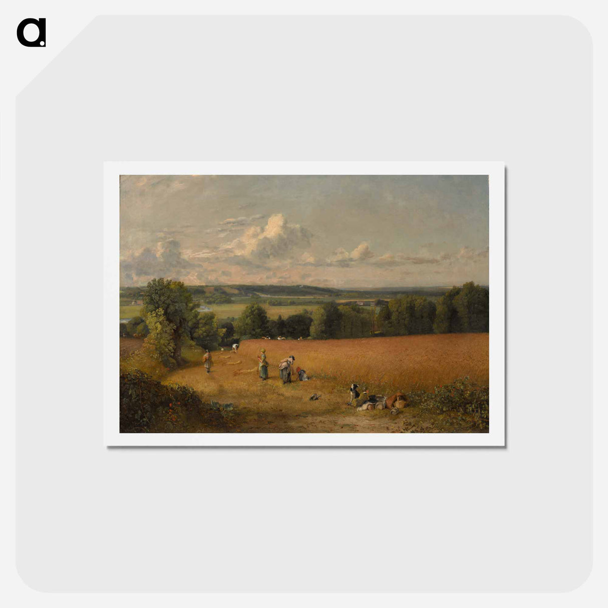 アートポストカード-The Wheat Field
- ジョン コンスタブル Postcard.