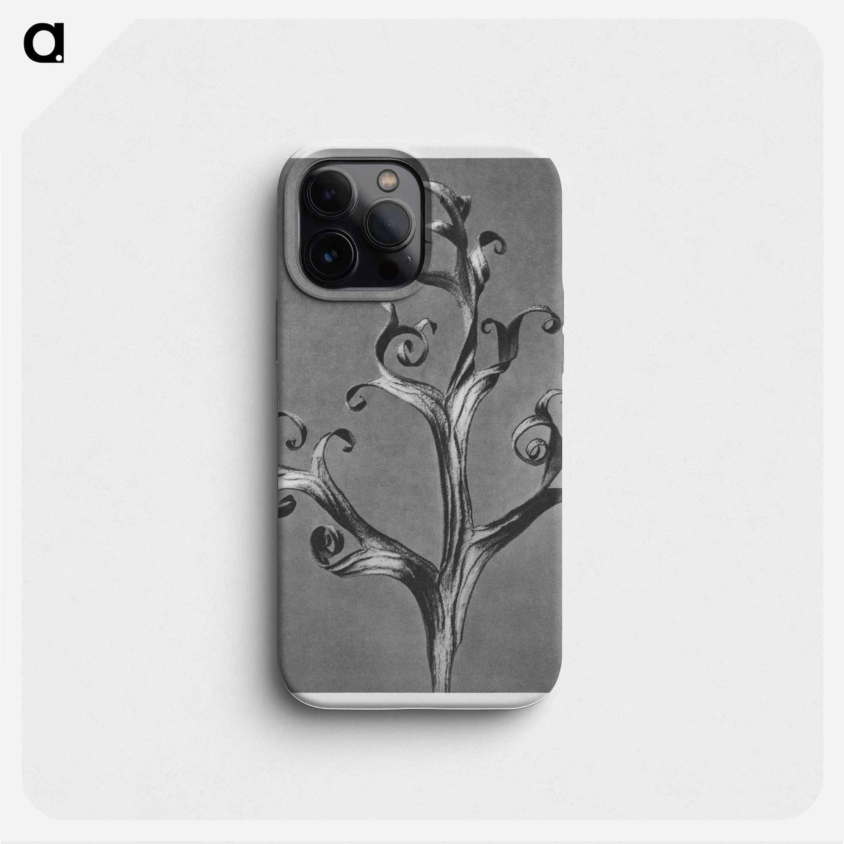 Delphinium (Larkspur) - カール ブロスフェルト Phone Case.