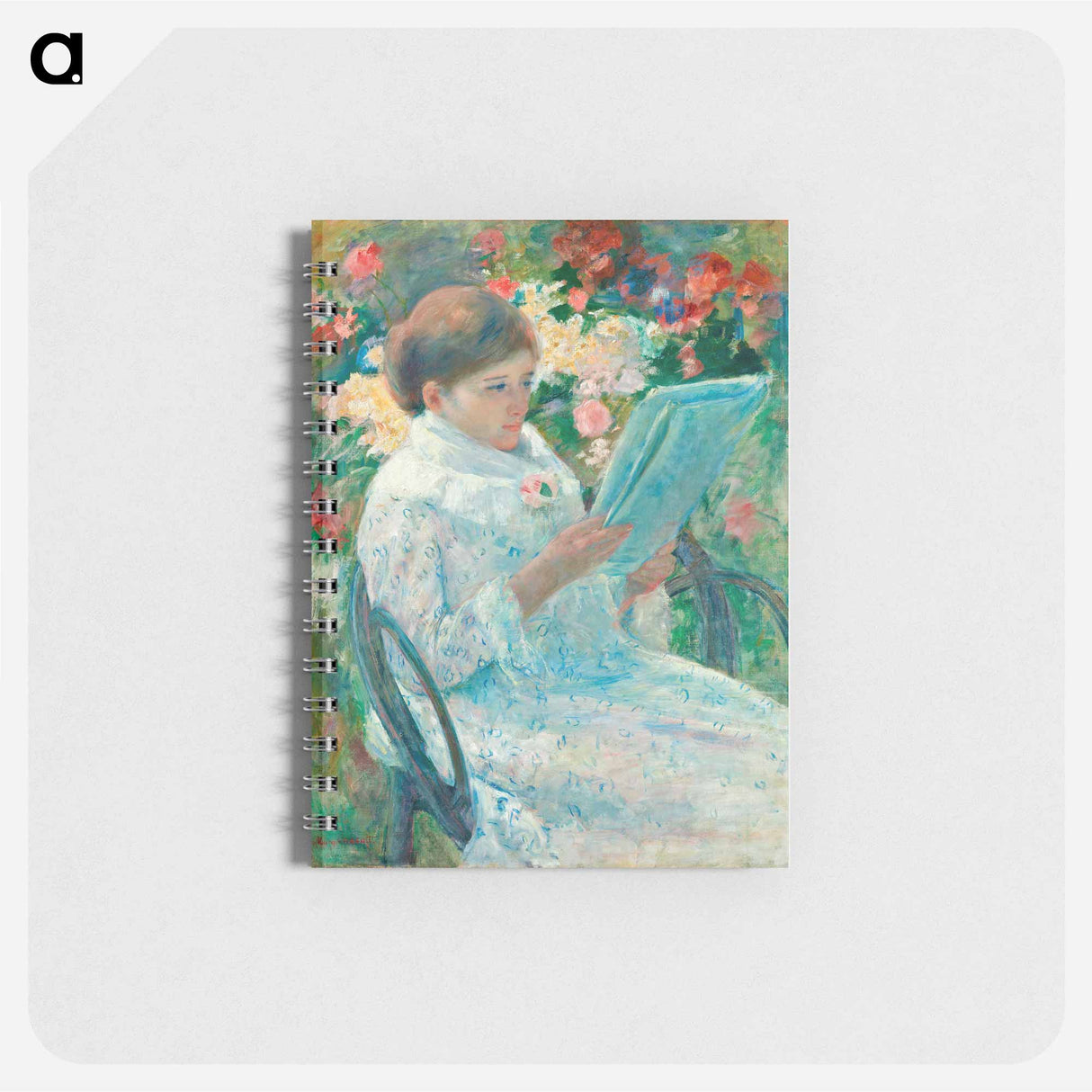 On a Balcony - メアリー カサット Memo.