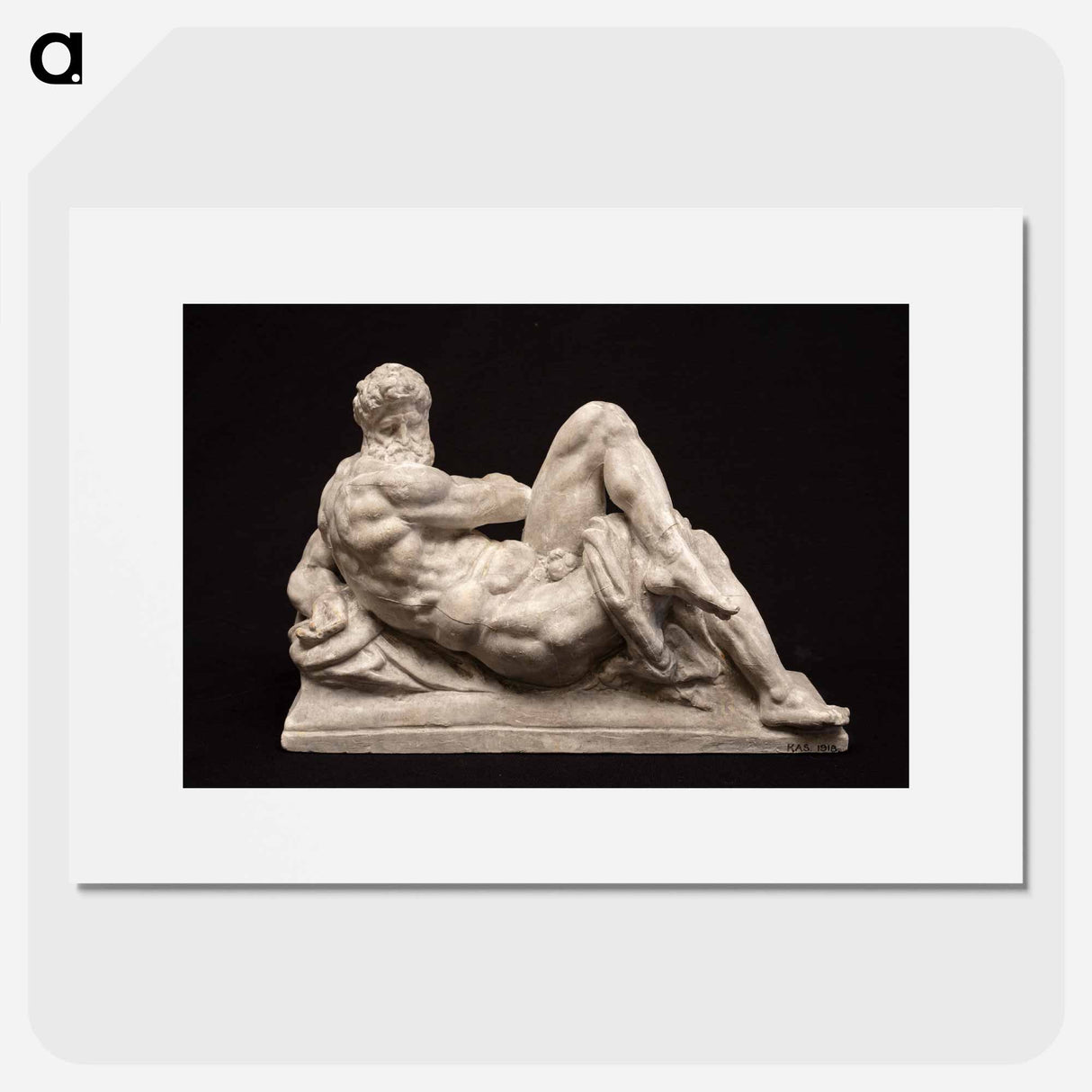 Day - Michelangelo Buonarroti Poster.