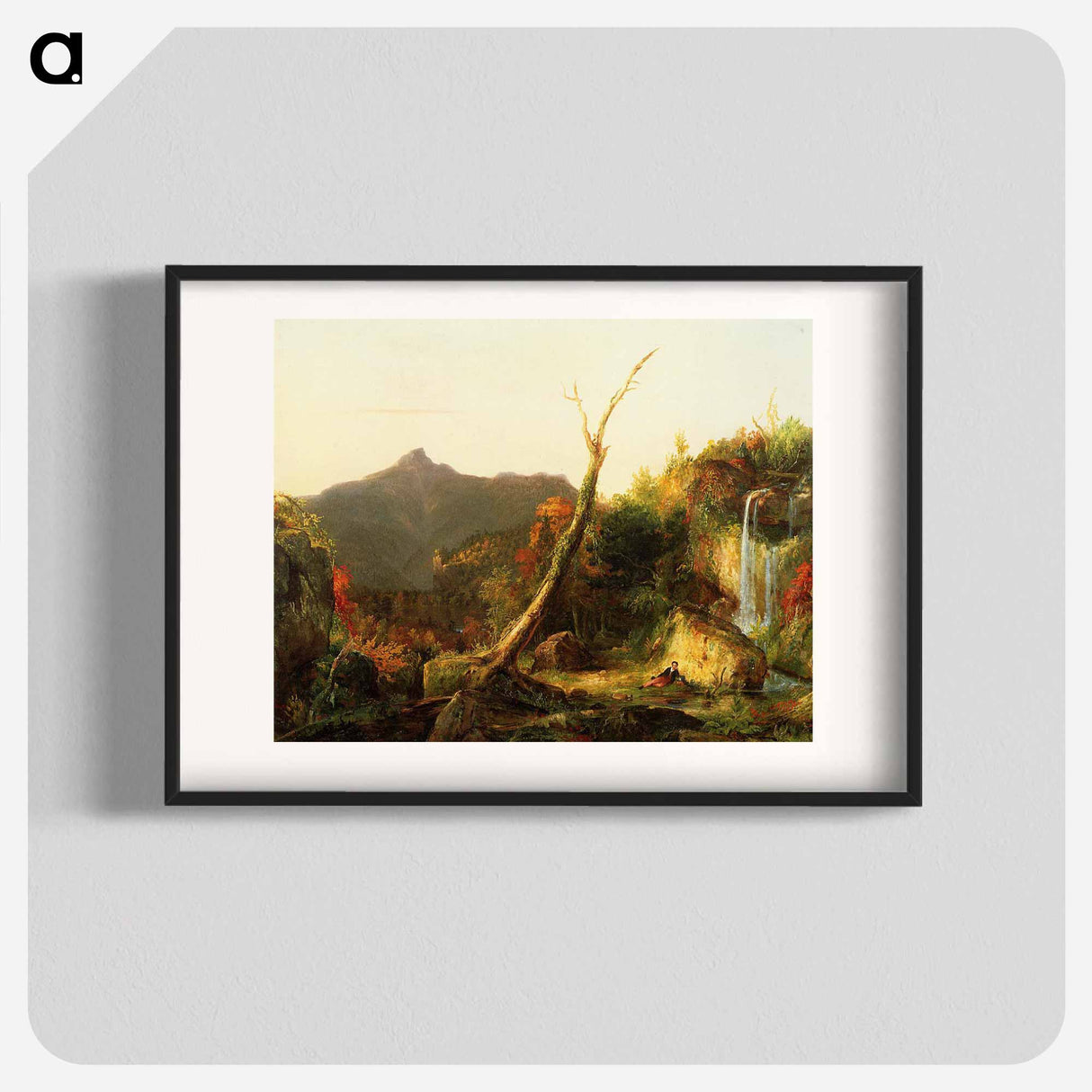 アートポスター-Autumn Landscape (Mount Chocorua) - トーマス コール Poster.
