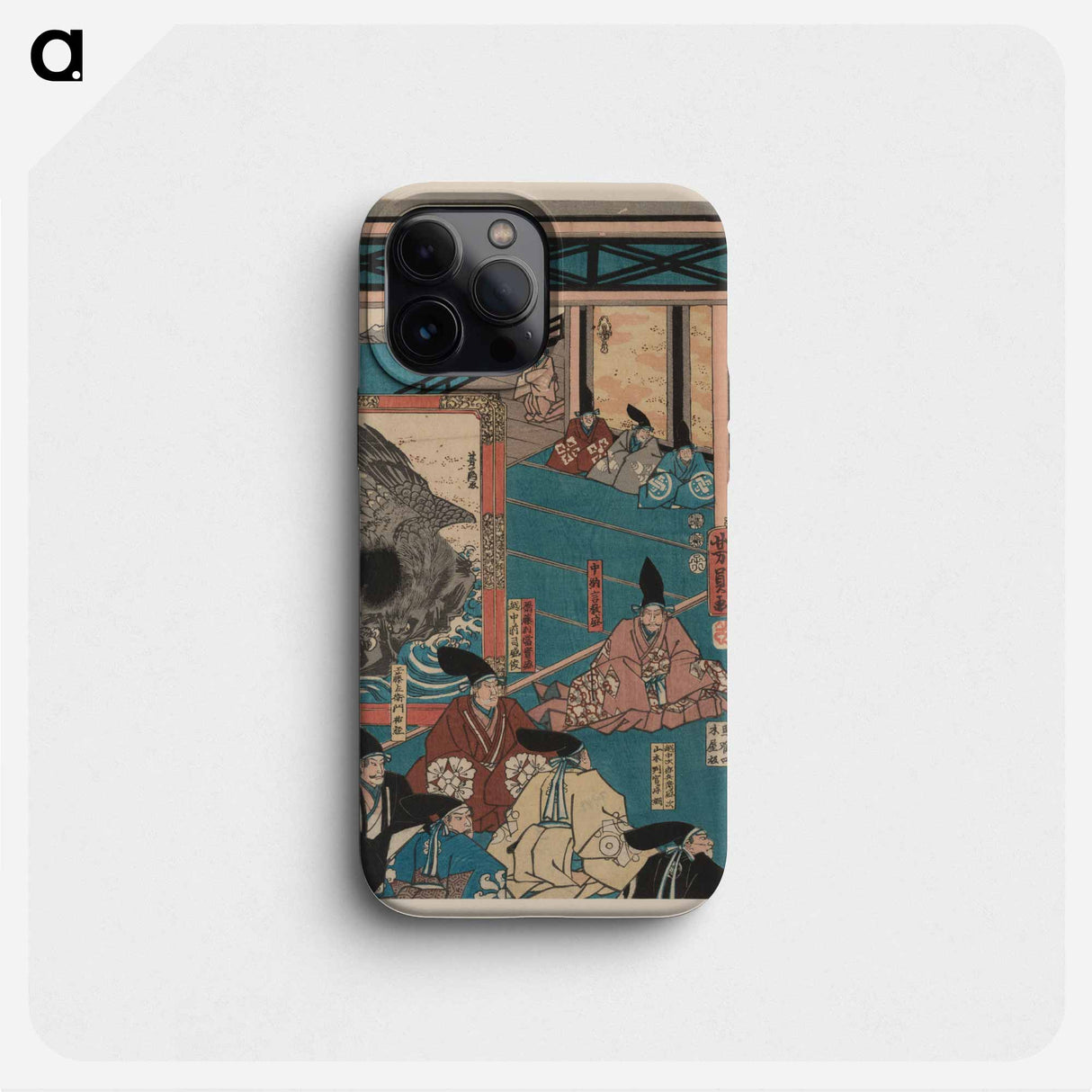 Hyōgo chikutō hitobashira no zu - 歌川よしかず Phone Case.